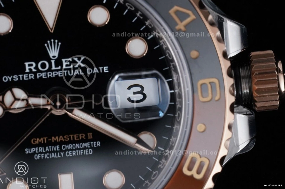 SS SH3285 New Best RG Edition 855 126711 CHNR V 1:1 GMT SS on ARF FastDry Bracelet 904L Master II 1222